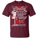 I Love My Husband T-shirts For Valentine CustomCat