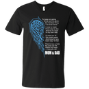 I love my mom & dad my guardian angel T-shirts CustomCat