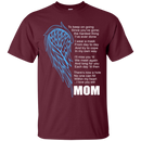 I love my mom my guardian angel T-shirts CustomCat