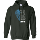 I love my mom my guardian angel T-shirts CustomCat