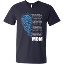 I love my mom my guardian angel T-shirts CustomCat