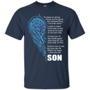 I love my son my guardian angel T-shirts CustomCat