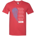 I love my son my guardian angel T-shirts CustomCat
