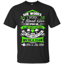 I love my wife forevers T-shirts CustomCat