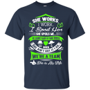 I love my wife forevers T-shirts CustomCat