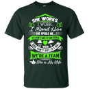 I love my wife forevers T-shirts CustomCat