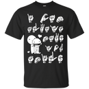 I love sign language T-shirts CustomCat