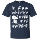 I love sign language T-shirts CustomCat