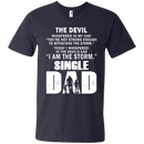 I love single dad T-shirts CustomCat