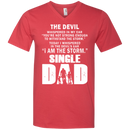 I love single dad T-shirts CustomCat