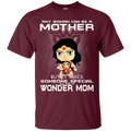 I love wonder mom T-shirts CustomCat