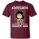 I love wonder mom T-shirts CustomCat