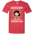 I love wonder mom T-shirts CustomCat
