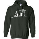 I Love You Aunt T-shirt CustomCat