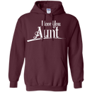 I Love You Aunt T-shirt CustomCat