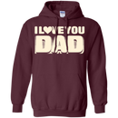 I Love You Dad Tshirt For Father's Day CustomCat