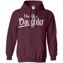 I Love You Daughter T-shirt CustomCat