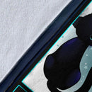 I Love You To The Moon And Back Cat Fleece Blanket interestprint