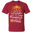 I'm a Proud Auntie Of The Cutest Pumpkins In The Patch Halloween Funny Gift T Shirts CustomCat