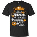 I'm a Proud Grandma Of The Cutest Pumpkins In The Patch Halloween Funny Gift T Shirts CustomCat