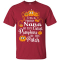 I'm a Proud Nana Of The Cutest Pumpkins In The Patch Halloween Funny Gift T Shirt CustomCat