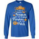 I'm a Proud Nana Of The Cutest Pumpkins In The Patch Halloween Funny Gift T Shirt CustomCat