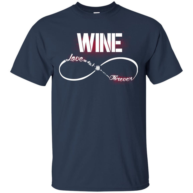 I'm A Simple Woman I Like Wine And Maybe 3 People Funny Gifts Wine Lover Shirt CustomCat