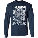 I'm Irish I'm Not Clumsy Funny Gifts Patrick's Day Irish T-Shirt