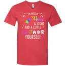 I'm Mostly Peace Light Funny T-shirt For Dachshund Lovers CustomCat