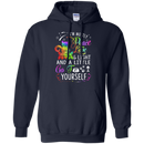 I'm mostly peace love & light and a little go fuck yourself funny T-shirts CustomCat