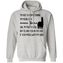 I'm Not A Mama Shark I'm More Of A Mama Llama Mother's Gift Tee Shirt