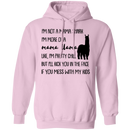 I'm Not A Mama Shark I'm More Of A Mama Llama Mother's Gift Tee Shirt