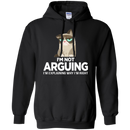 I'm not arguing i'm explaining why i'm right grumpy cat T-shirts CustomCat