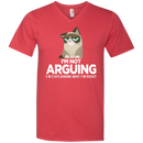 I'm not arguing i'm explaining why i'm right grumpy cat T-shirts CustomCat