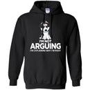 I'm Not Arguing I'm Explaining Why I'm Right Grumpy Husky T Shirts CustomCat