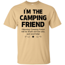 I'm The Camping Friend CustomCat