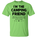 I'm The Camping Friend CustomCat