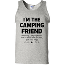I'm The Camping Friend CustomCat