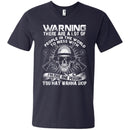 I'm The One Person You May Wanna Skip Veterans T-shirts & Hoodie for Veteran's Day CustomCat