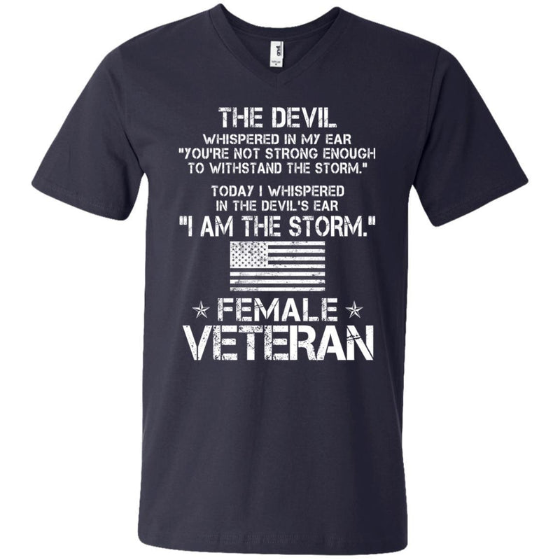 I'm The Storm Female Veterans T-shirts & Hoodie for Veteran's Day CustomCat