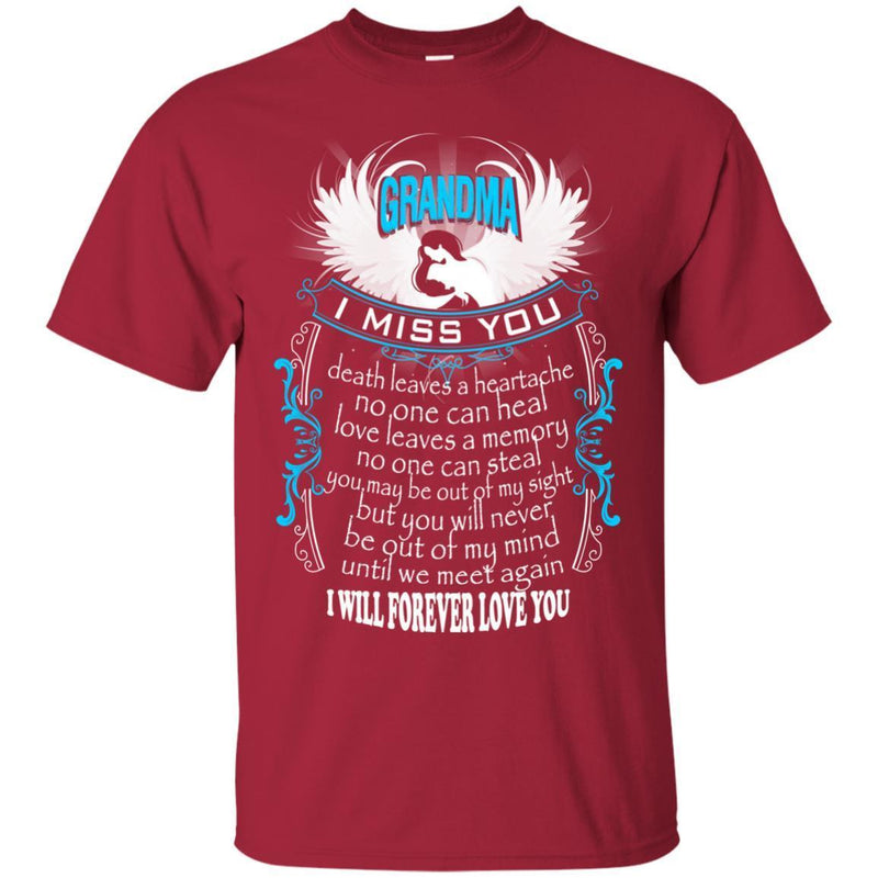 I Miss My Grandma In Heaven T-shirts CustomCat