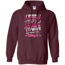 I never dreamed i'd grow up to be a spoiled wife but here i am killing it T-shirts CustomCat