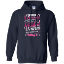 I never dreamed i'd grow up to be a spoiled wife but here i am killing it T-shirts CustomCat