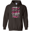 I never dreamed i'd grow up to be a spoiled wife but here i am killing it T-shirts CustomCat