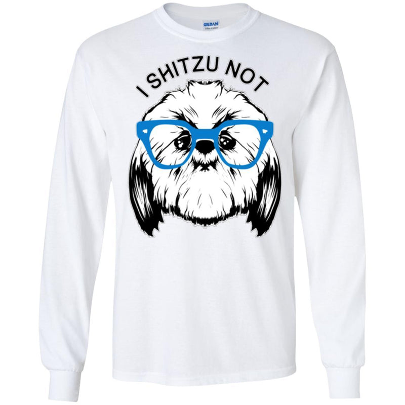 I Shit Zu Not Funny Gift Lover Dog Tee Shirt CustomCat