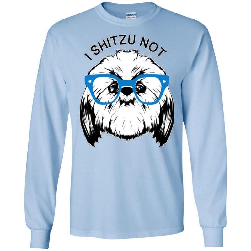 I Shit Zu Not Funny Gift Lover Dog Tee Shirt CustomCat