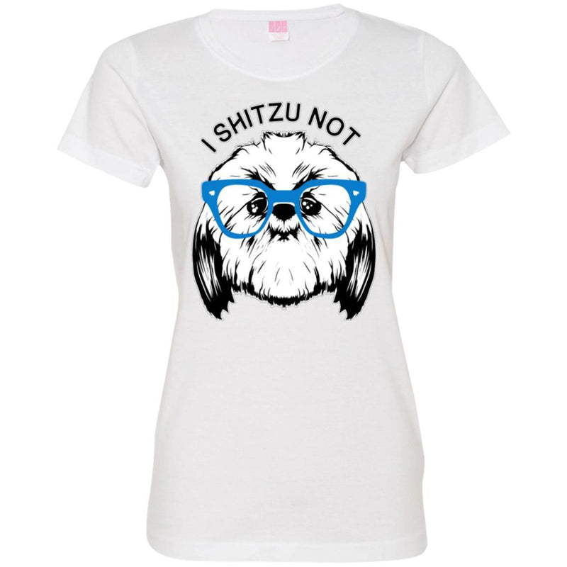 I Shit Zu Not Funny Gift Lover Dog Tee Shirt CustomCat