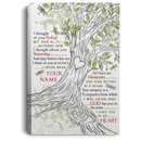 I Thought Of You Today But That Is Nothing New I Thought About You Yesterday Guardian Angel Dragonfly Canvas CustomCat