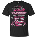 I Whispered In The Devil's Ear I Am The Storm Single Mom T Shirts CustomCat