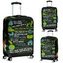 I Will Pray Here Or There I Will Pray Anywhere Luggage Cover interestprint